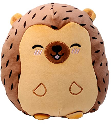 Puckator Squidglys Mitzi der Igel Adoramals Wald Plüschtier – Plüschtiere Niedliches Tier Baby Neugeborene Kinder Spielzeug Sachen Geschenke Geschenk für Freundin Kuscheltier Plüschtier Plüsch