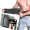 NativoDex Faja Lumbar Hombre y Mujer - Soporte Especial Lumbar y Espalda Baja - Cinturón Soporte Lumbar con Doble Ajuste