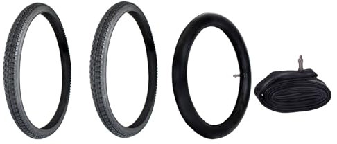 2X Fahrradreifen 26 x 1,75 Zoll Reifen 1,75 x 26 Zoll inkl. 2X Fahrrad Schlauch 26 x 1,75/1,95 Zoll Ventil Dunlop