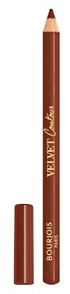 Bourjois Velvet Contour Lippenkonturenstift, 24 Pari'Sienne, matte Textur, präzise Anwendung, mit Sheabutter und Traubenkernöl, langanhaltend bis zu 8 Stunden, kein Verschmieren, 1,14 g
