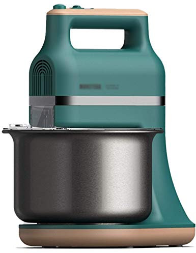 Robot da Cucina 5 velocità,Robot da Cucina da 3,5 Litri,Robot da Cucina Multifunzionale da 400 W,con Ciotola in Acciaio Inossidabile,Robot da Cucina,frullatore,frullatore,Verde
