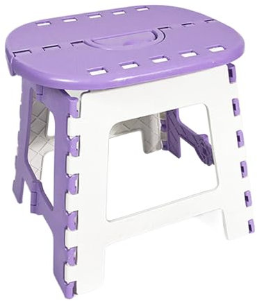 Klappbare Tritthocker - Multifunktionaler Camping Hocker | Tragbarer Multifunktions Hocker für Reisen, Camping, Angeln, Outdoor & Nachttisch