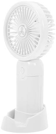 LOORGVEL Ventilateur Portable Usb Rechargeable Mini Avec Support Ajustable Pour Usage Personnel Ventilateur De Bureau Silencieux LéGer Et Compact