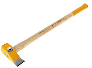 Ochsenkopf Profi-Spalthammer, Extra große Schlagfläche, Langlebiger Stiel aus Eschenholz, 85.0 x 21.0 x 7.5 cm, Schwarz