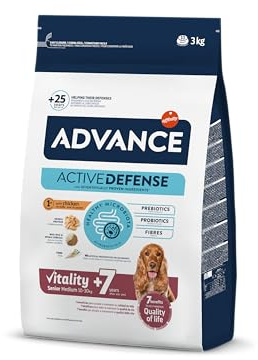 Advance Senior Medium - Cibo per Cani Mature di Razza Media con Pollo - 3kg