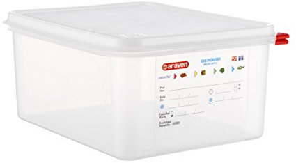 Araven Gastronorm Ermetico 1. 2 L. 12,5 325 x 265 x 20