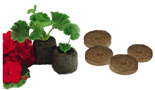 Elixir Gardens Jiffy 7C Peat Free Coir Plug Propagation Pellets 35mm X 38mm - 150