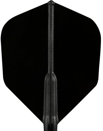 COSMO DARTS - Fit Flight Dark Black Shape - Dart Flights