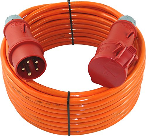 CEE PUR Verlängerung H07BQ-F 5G2,5 5x2,5 16A MENNEKES Phasenwender 20m