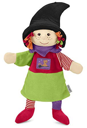 Sterntaler 3601816 Handpuppe Hexe, 34 x 27 x 9 cm, Bunt