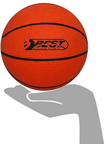 Best Sporting Mini Basketball Micro Adventure I Größe 1 I Kleiner Ball in Orange I Kinder Basketball Mit 160 g I Hochwertiger Klein
