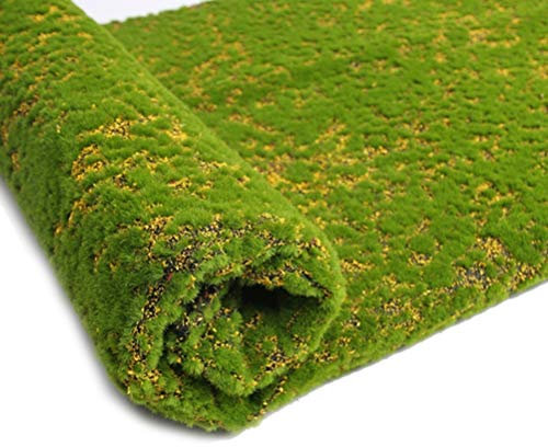 Milisten Artificial Plants Outdoor Artificial Moss Sheet Mat Rug Fake Moss Turf Synthetic Landscape Lawn Carpet for DIY Wedding Backyard Patio Balcony Decorations 100cm Home Decor