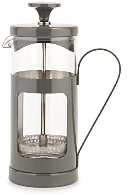 La Cafetière Monaco Cafetière en verre/acier inoxydable 3 tasses (Gris)