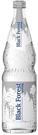 Black Forest Mineralwasser, Spritzig, 0,7l Glas (12)