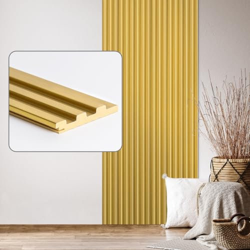Wandpaneele & Deckenpaneele Desiwa 14er-Set in Gold 10,7x262 cm Glanzfarben