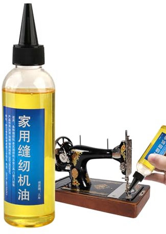 Gomice Huile pour Machine à Coudre Industrielle, Huile multifonctionnelle, 7 Oz, Facile à appliquer, applicateur