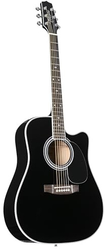 Takamine EF341SC2 Black - Westerngitarre