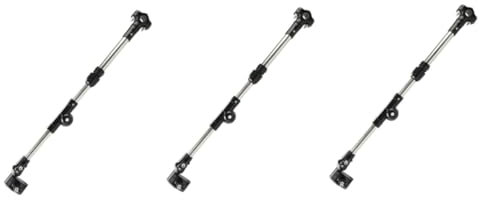 BESPORTBLE 3pcs Bike Umbrella Bracket Carriage Umbrella Bracket Stand Holder Adjustable Stand Mount Holder for Stroller Pram Sun Shade Cover