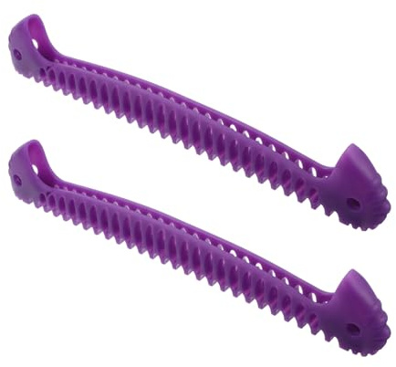 Cabilock 2 pièces Protège-Lames de Patins à Glace Élastiques et Extensibles Couvre-Lames Souples pour Patinage Artistique et Hockey Garçon Fille et Adulte Lot de Protection Rapide des