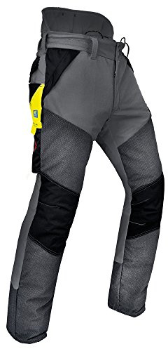 Pfanner Schnittschutzhose Kev-Extrem Klasse 1, Farbe:grau, Größe:L (langgr.)
