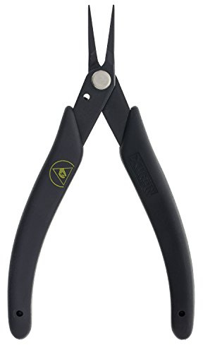 XURON 450AS Tweezer Nose Pliers - ESD Safe Grips