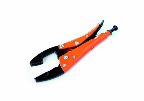 Grip-On 12207 Allzweck-Zange, flach, konvex, Epoxidharz, 17,8 cm, Orange