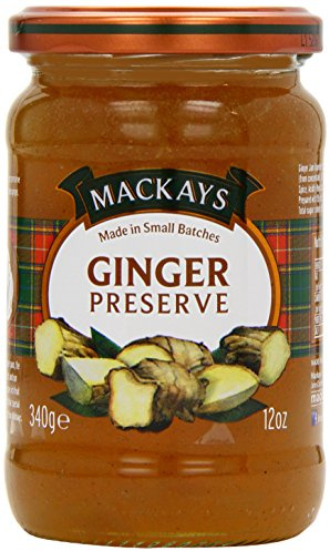 Mackays Ginger preserve Jam 340 g (Pack of 6)
