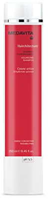 Medavita | Hairchitecture Shampoo Corporizzante, 250ml, Shampoo Professionale Capelli Fini, Volumizzante e Idratante (New Pack)