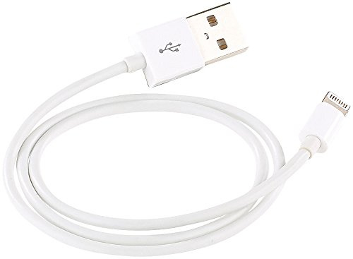 Câble Lightning vers USB - Certifié MFi - Blanc - 50 cm [Callstel]
