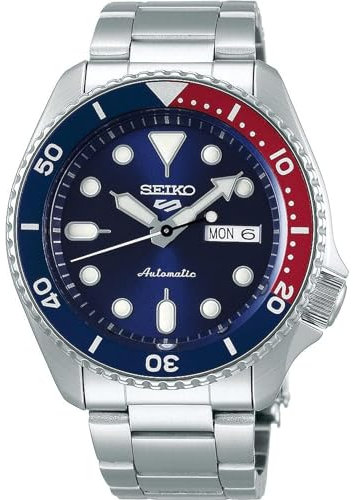 SEIKO 5 Sports Automatic Orologio da uomo, acciaio inossidabile