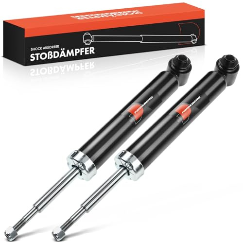 Frankberg 2x Stossdämpfer Stoßdämpfer Hinten Links Rechts 403mm Gasdruck | Kompatibel mit 5er Touring E61 2004-2010 Replace# 344702, 33526786525