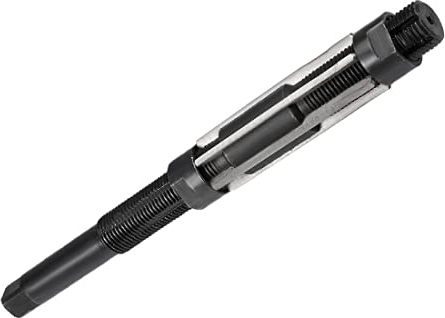 PATIKIL 21-23mm Regolabile Manuale Alesatore, 1pz Fresatura Fresa Alta Velocità Acciaio H8 6 Dritta Scanalatura