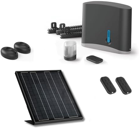 Avidsen Kit Motor Solar para Puerta Corredera y Portón Automático de Garaje