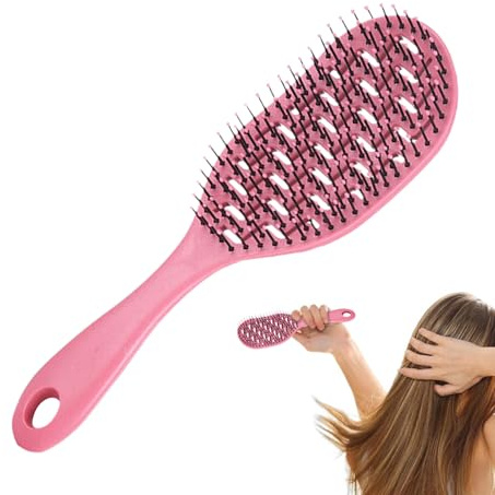 Cepillo para el cabello, cepillo de masaje de pala, peine de limpieza, accesorios de peinado para hotel, diario, universidad, dormitorio, vacaciones, viajes