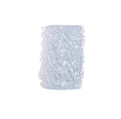 ZMCGNO Cortina de Cuentas de Cristal de 30M, Cortina de Cuentas de Cristal for Sala de Estar, Dormitorio, decoración de Cuentas de Cristal for Fiesta, Festival de Boda(Transparent)