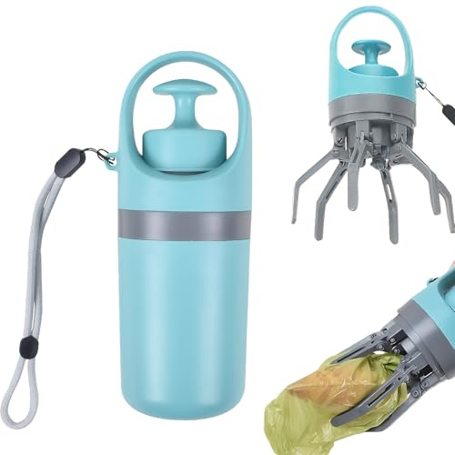llikknve Poop Scoops for Dogs,Portable Dog Pooper Scooper,for Small,Medium,and Large Dogs,Easy to Use on Grass,Sand,Hardwood Floors