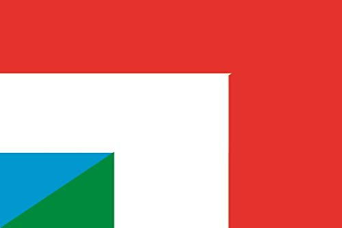 U24 Aufkleber Luxemburg-Italien Flagge Fahne 8 x 5 cm Autoaufkleber Sticker