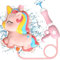 Mochila Pistola de agua, pistola de agua para niños, juguete con depósito de agua de 2000 ml, juguete de agua para verano, playa, piscina, juguete (rosa)