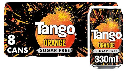 Tango Orange Sugar Free 330ml (Pack of 8)