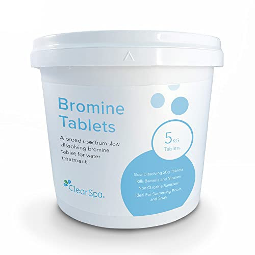 Bromine Tablets 5kg - Spas, Pools, Hot Tubs and Inflatables Spas - Bromine Tablets 5kg Slow Release