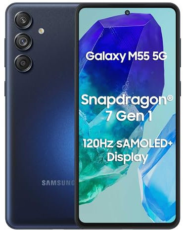 Samsung Galaxy M55 5G 8 GB/128 GB Dunkelblau (Dark Blue) Dual-SIM