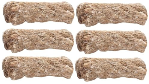 BESPORTBLE 6pièces Corde Allumage Jute Imprégné De Cire pour Camping Randonnée Barbecue Et Situations Urgence