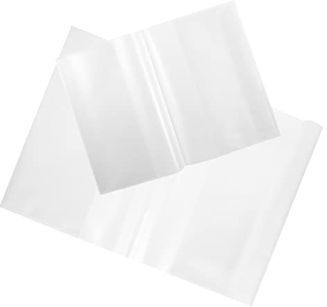 DIYEAH 20stücke Buchhülle Schutzhülle Aus Kratzfeste Buchhülle Transparente Notizbuchhülle Schutzfolie Für Bücher Scrapbook Schutz Buchschutzfolie Dicke Buchzubehör Schutzhülle