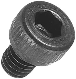 Kozelo 50 Stück Zylinderschrauben mit Innensechskant M3-0,5 x 4mm DIN 912 | Schrauben Kohlenstoffstahl Schwarzoxid, Innensechskantschraube, Vollgewinde, für Industrielle Mechanischen