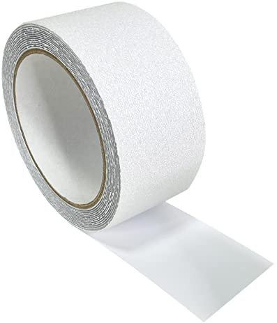 BUGUUYO Bandes De Sans Ruban Adhésif Pour Salles De Bains Escaliers Bandes De Ruban Adhésif Blanches