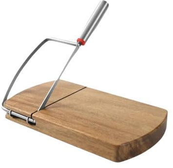 CGUOHU Käseplatte Käsebrett, Holzkäsehobel, multifunktional, manuell, rutschfest, professionelles Brett for Tofu-Blockkäse, Schinken, Biltong, Jerky Für Käse, Torten