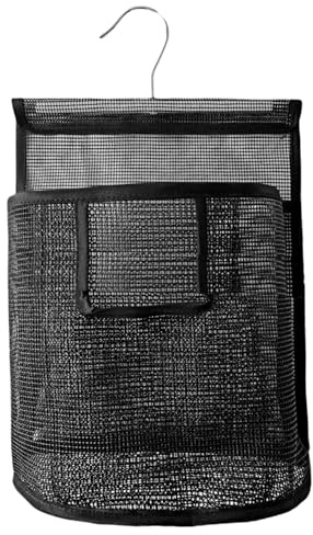 Onperpoe Hanging Mesh Shower Bag with Hook Hanging Peg Bag for Washing Line with Hanger Quick Dry Clothes Peg Basket Organizer Storage for Dorm Rooms Gym Swimming Travel