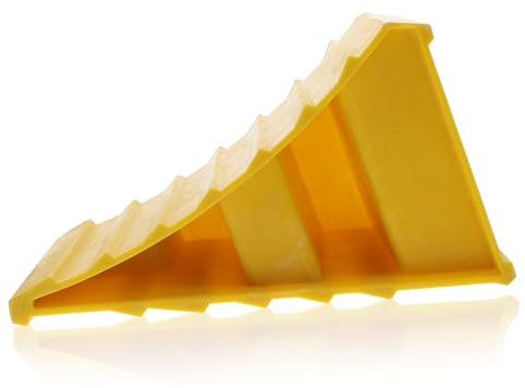 Calzo para Neumáticos Amarillo 1 Pieza de Pe para Vehículos