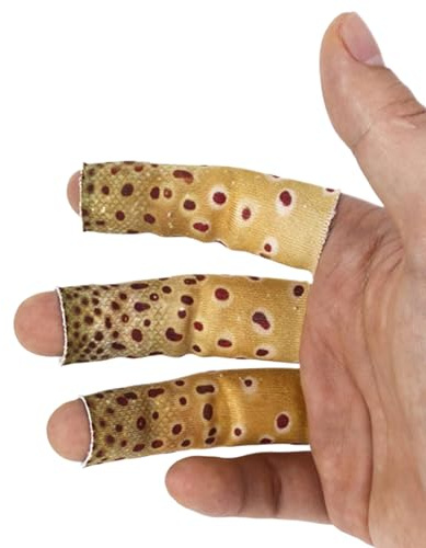 Protezione per le dita per a mosca, comoda e resistente all'abrasione, per la a mosca, per papà, fidanzato, zio, spigola, trota, pesce gatto, acqua salata, acqua, riva, molo, fiume