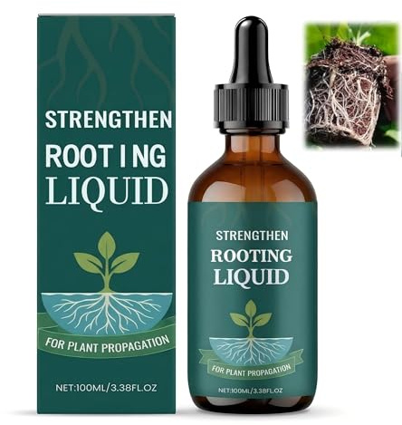 Liquid Plant Rooting Solution, Root Drops, Rooting for Cuttings, Liquid Fertilizer Formula for Cutting, Houseplant Rooting Powder Drops, Powder for Cuttings, Root Grow 100ml